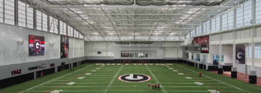 Indoor Athletic Facility at UGA | Georgia, USA