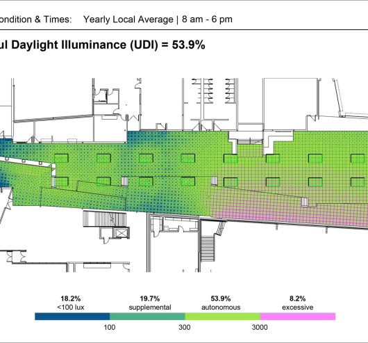 Useful Daylight Illuminance (UDI)