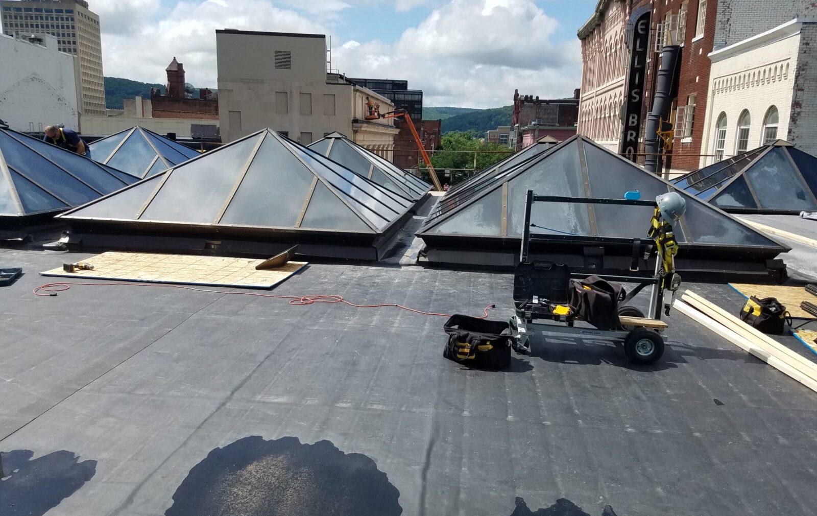 Metro Center | Binghamton, NY | Removable Skylight