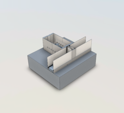 Center Ridge Enclosure Kalwall Base